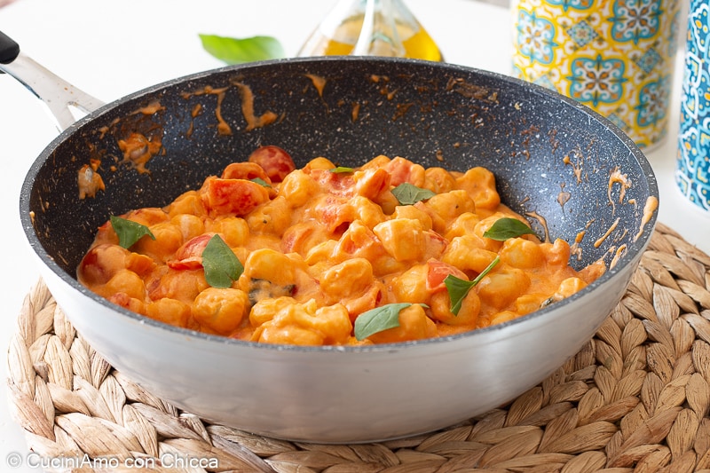 Cremige Gnocchi mit Kirschtomaten