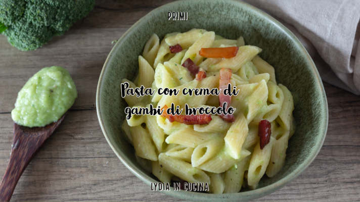 Pasta mit Brokkolicreme und Speck – Rezept gegen Lebensmittelverschwendung