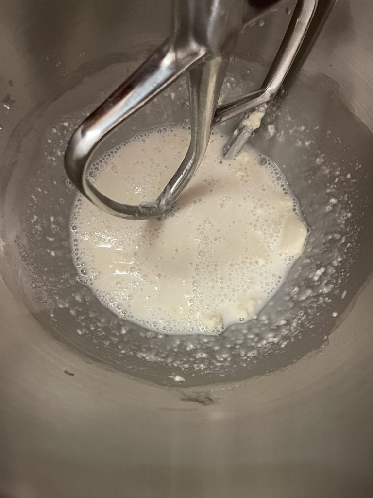 aufgelöster Sauerteig