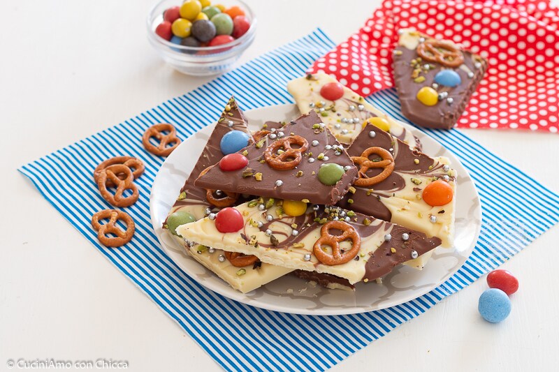 DEKORIERTE SCHOKOLADE Geschenkidee zu Weihnachten