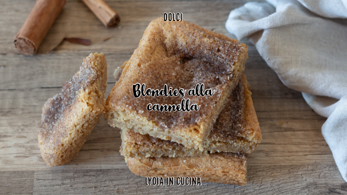 Zimt Blondies