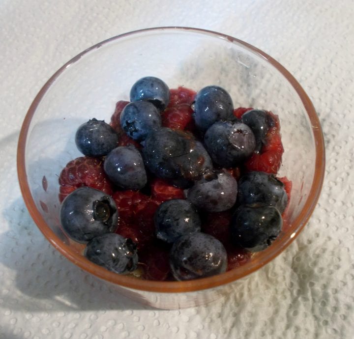 mini cheesecake in bicchiere