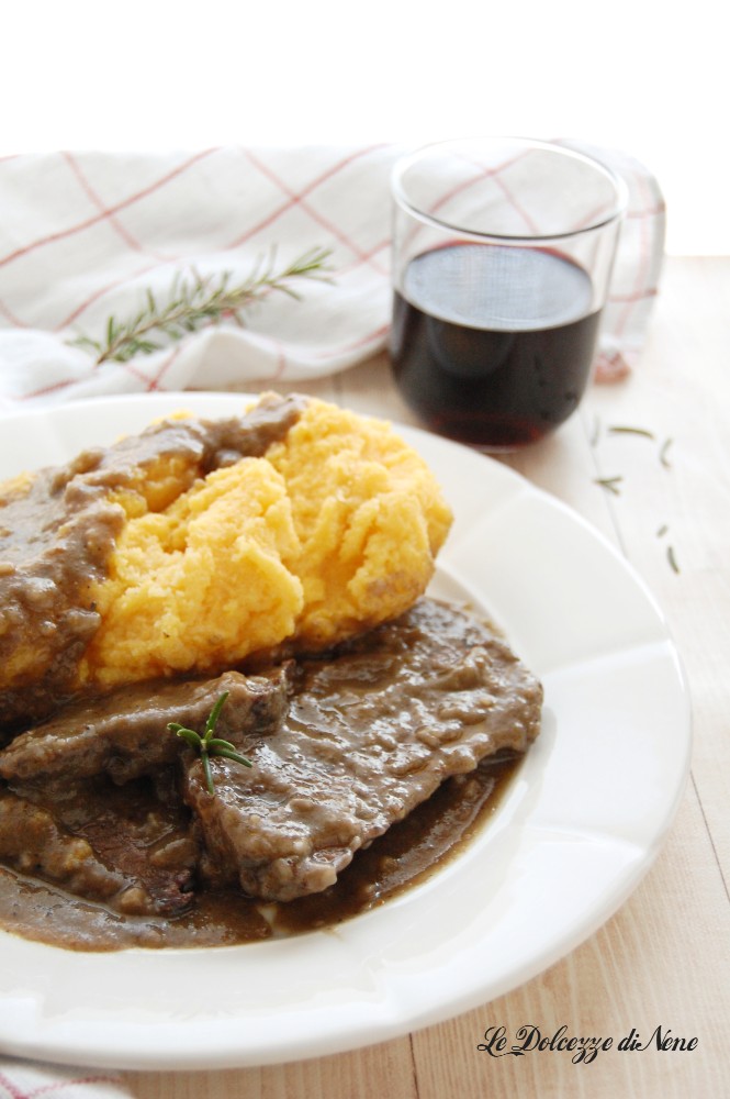 Rinderbraten in Rotwein