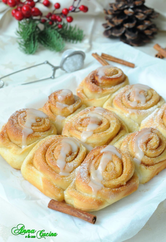 Zimtschnecken mit Schokotropfen
