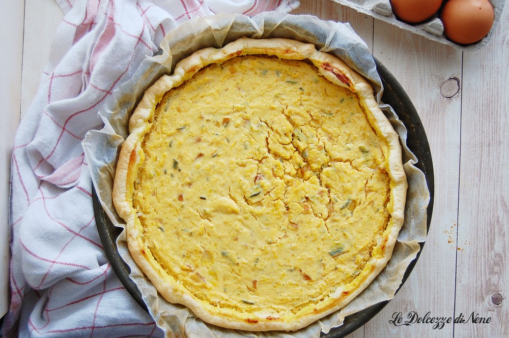 HERZHAFTER KUCHEN MIT KÜRBIS UND SCAMORZA