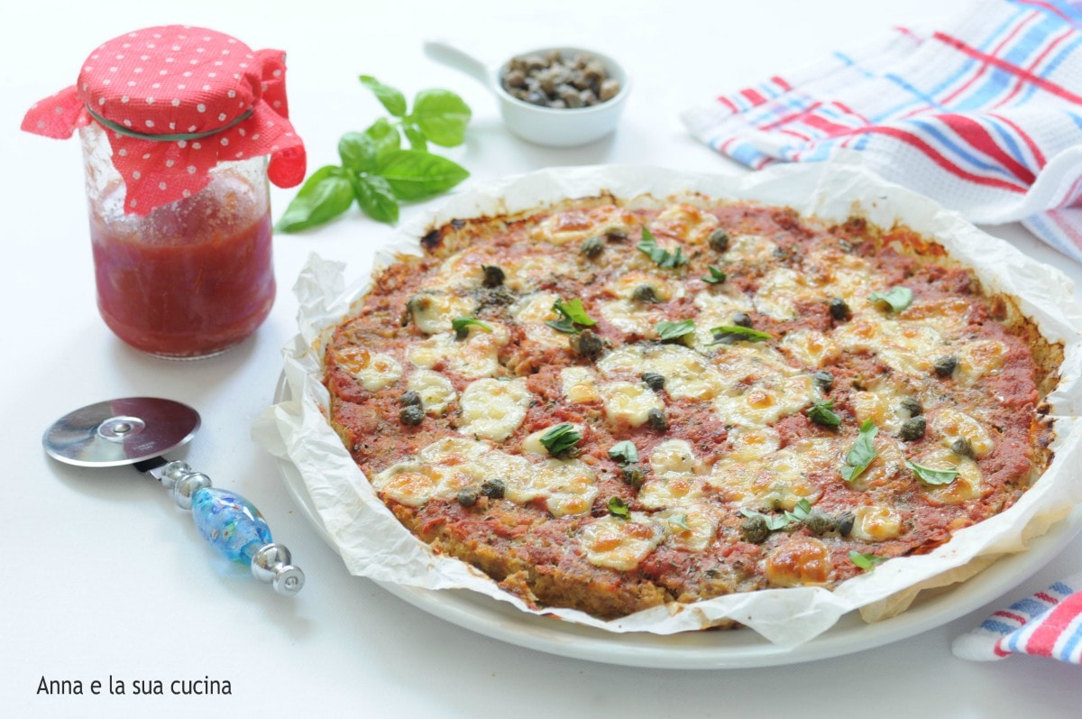 Würzige Hackbraten-Pizza