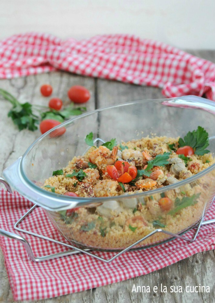 Fisch-Couscous mit Meeresfrüchten