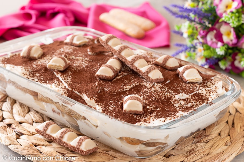 Dessert mit Kinder Bueno