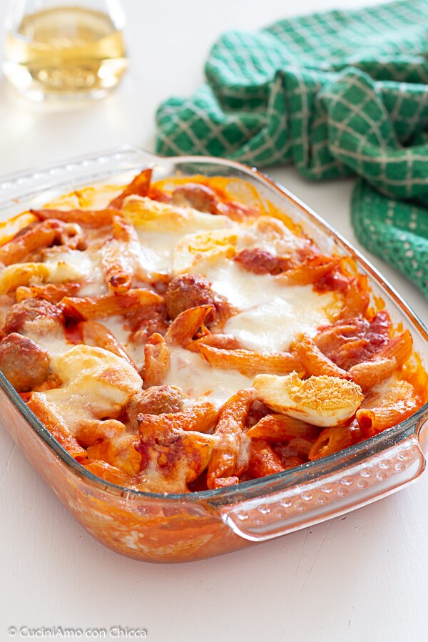EINFACHE UND LECKERE PASTA AL FORNO ALLA PUGLIESE