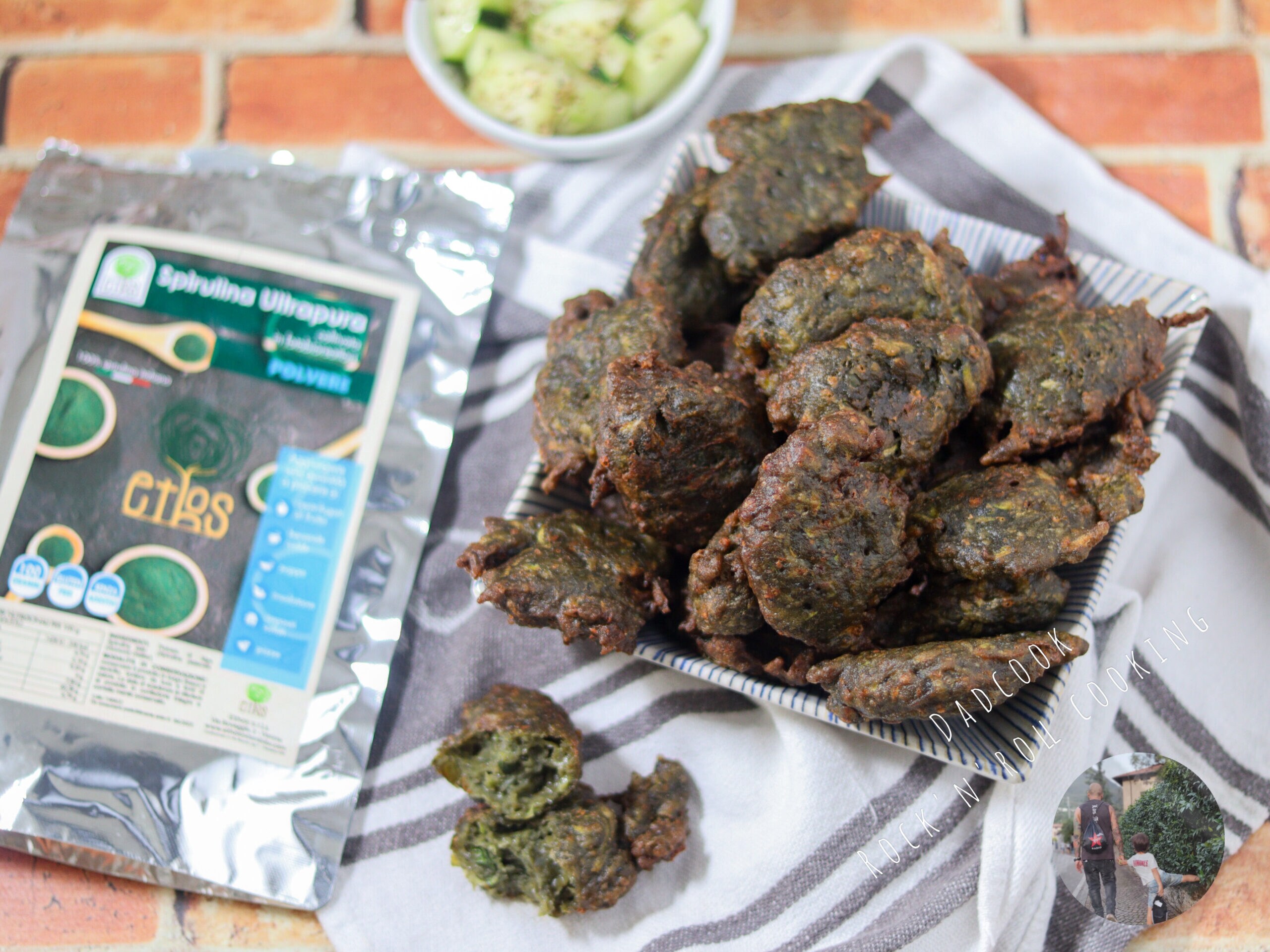 Einfache Spirulina-Pfannkuchen