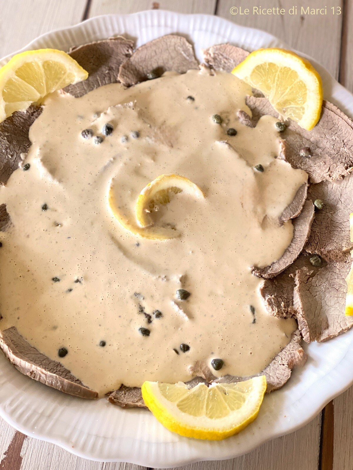 Einfaches Vitello Tonnato