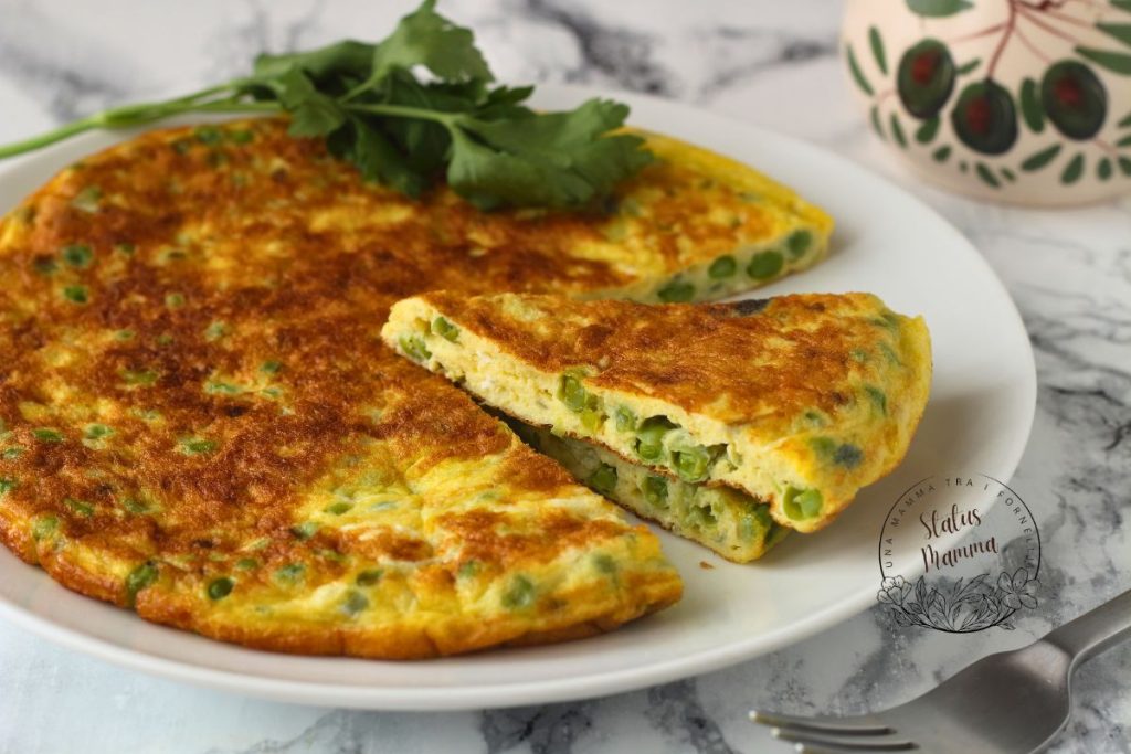 Leckeres Erbsenomelett Rezept: einfach zu Hause zuzubereiten