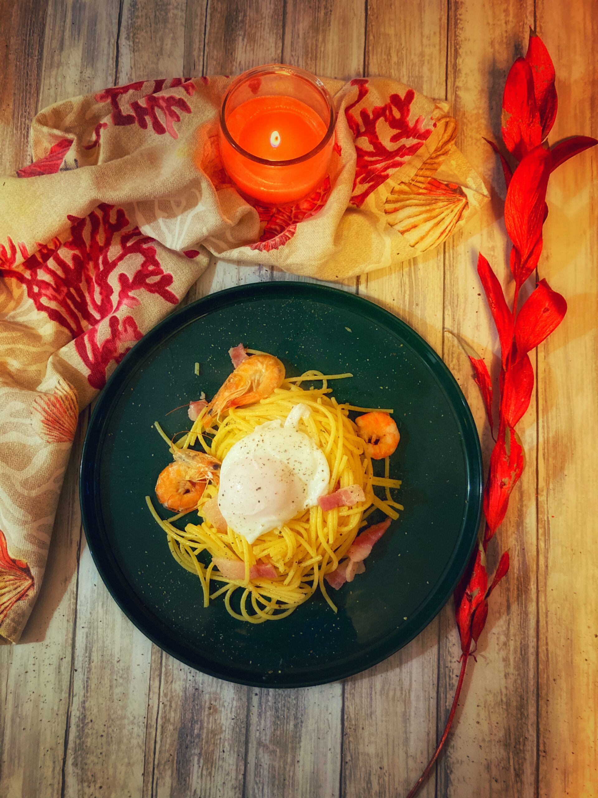 Meeresfrüchte-Carbonara