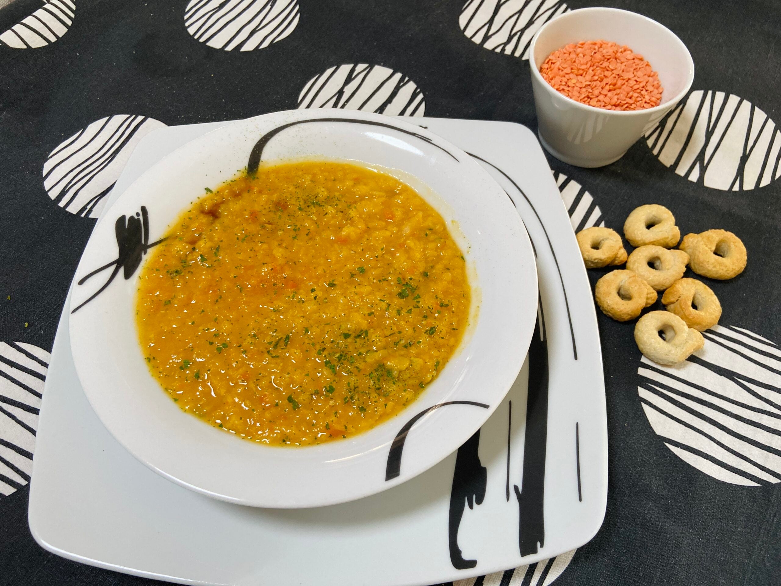 Rote Linsensuppe
