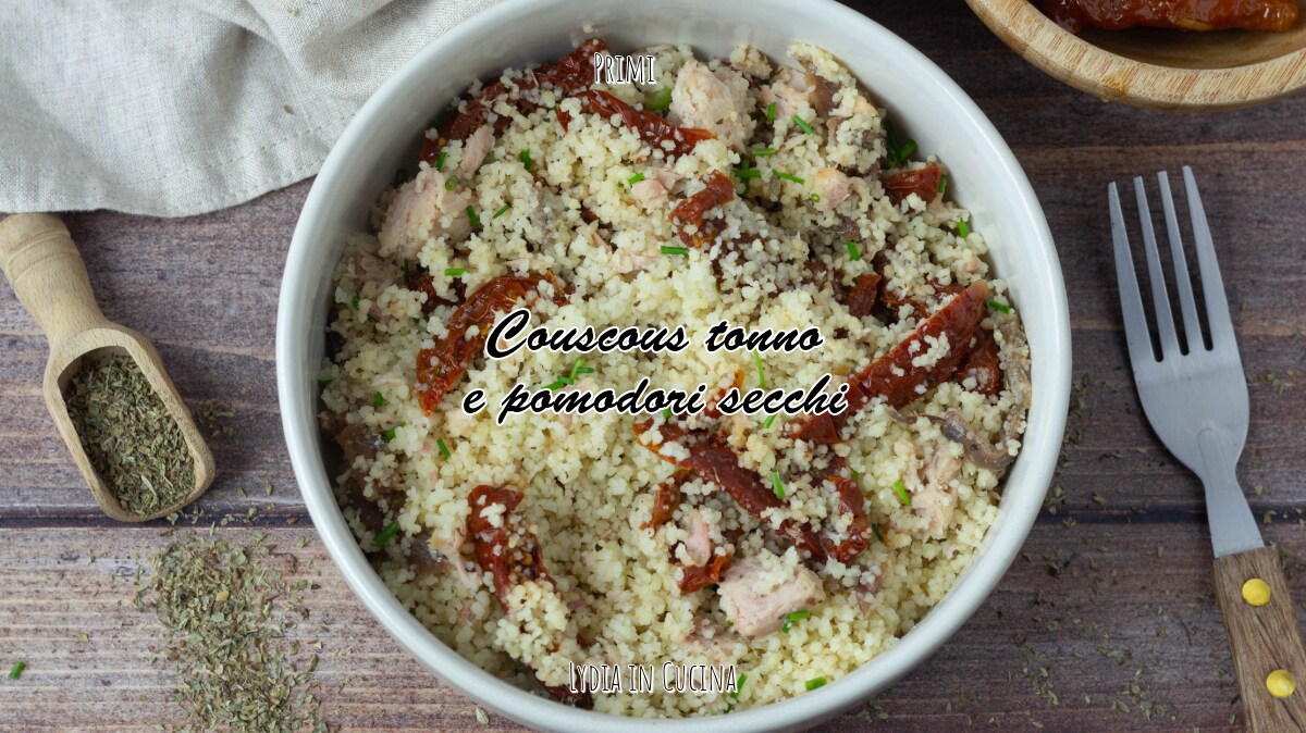 Couscous mit Thunfisch und getrockneten Tomaten