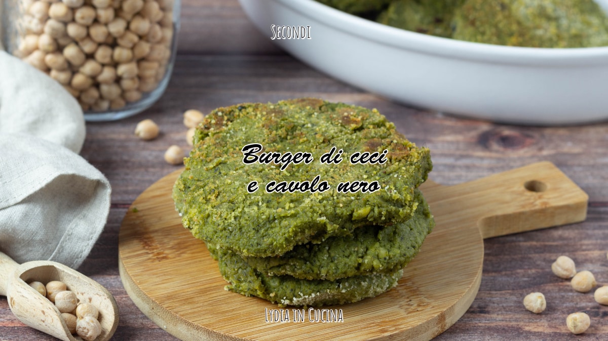 Kichererbsen-Burger mit Grünkohl