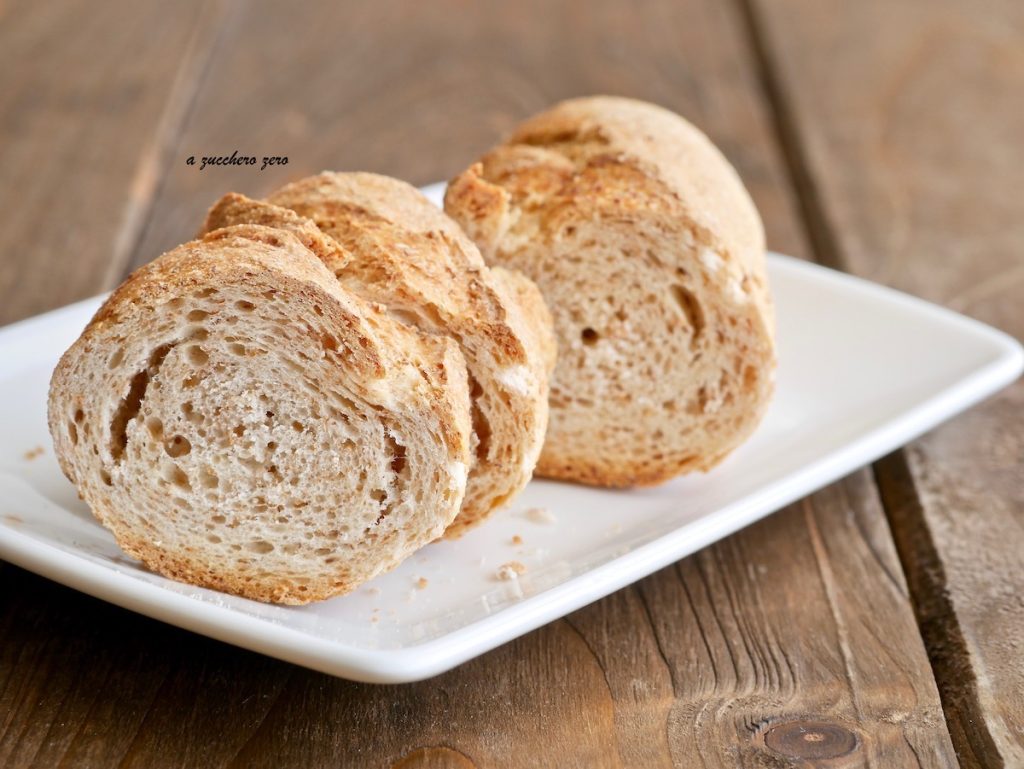 Vollkornbrot-Margerita-Pizzetten