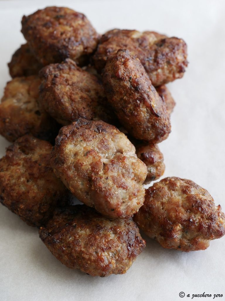 Fleischbällchen ohne Ei in der Heißluftfritteuse