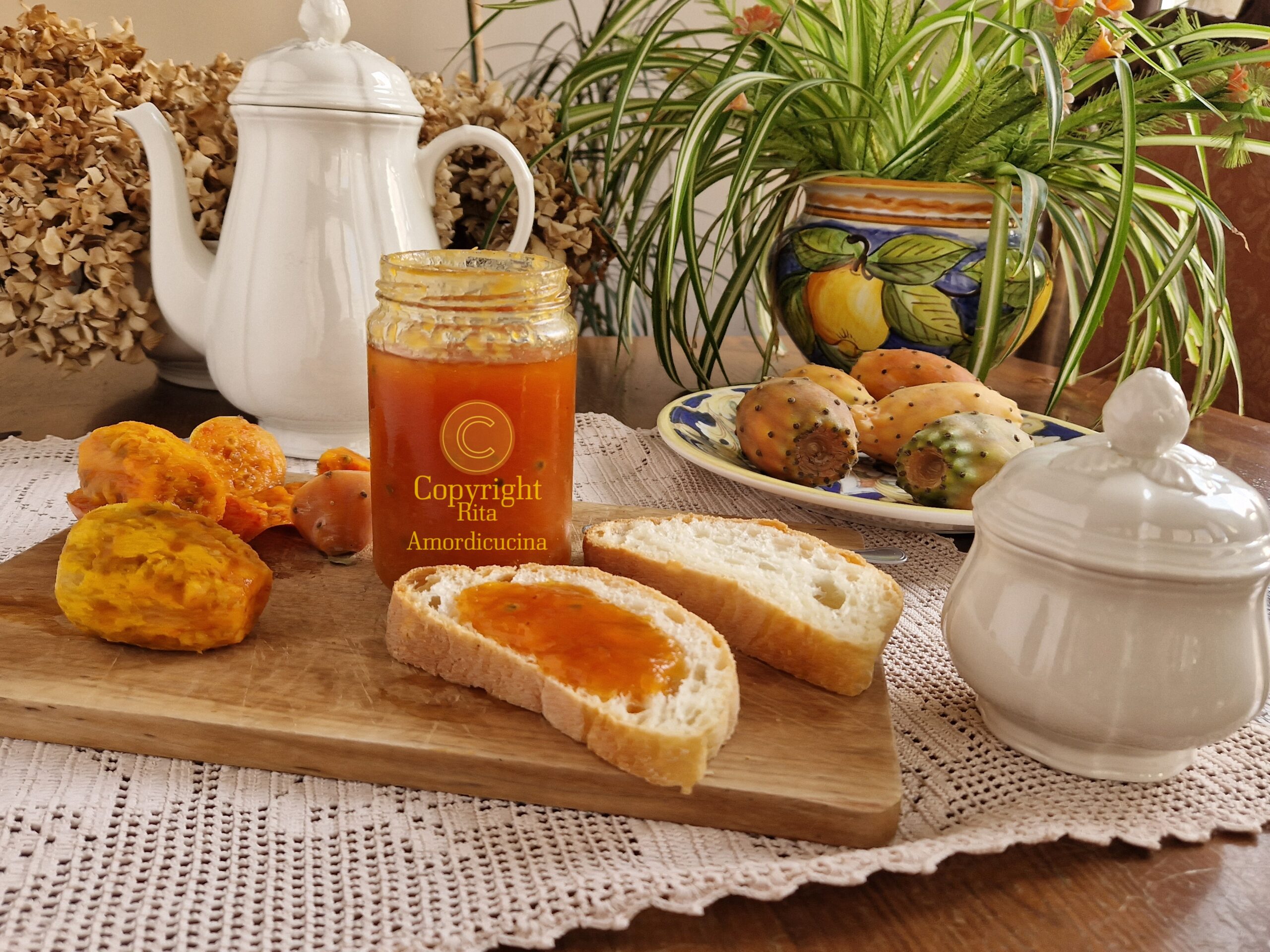 Kaktusfeigenkompott ohne Zucker