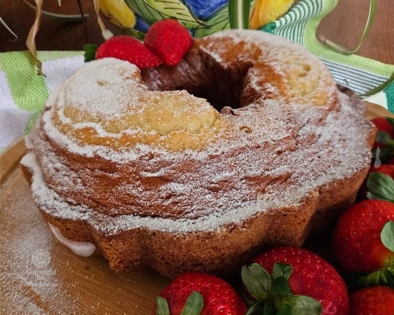 Erdbeer-Joghurt-Wolkenkuchen