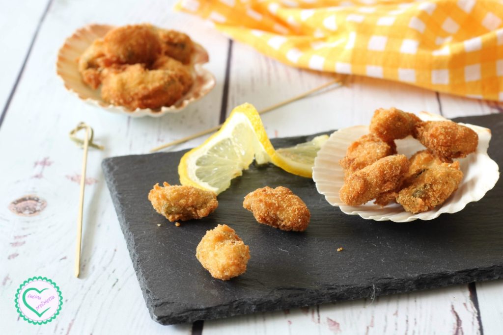 Frittierte Miesmuscheln