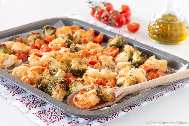 GEBACKENE GARNELEN UND BROKKOLI GRATIN SIND EIN ABSOLUTES MUSS