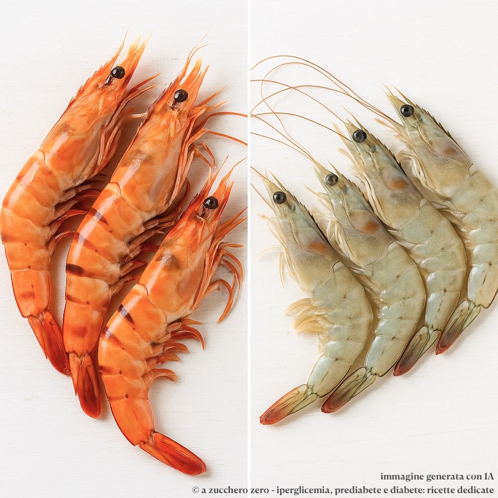 Garnelen vs. Riesencrevetten