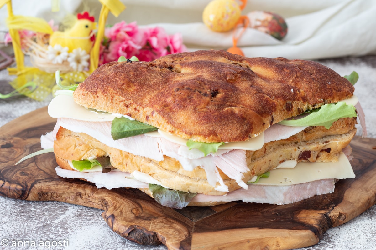 Gastronomische Colomba zum Füllen