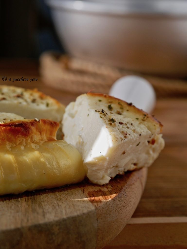Gebackener Ricotta oder gebackener Ricotta