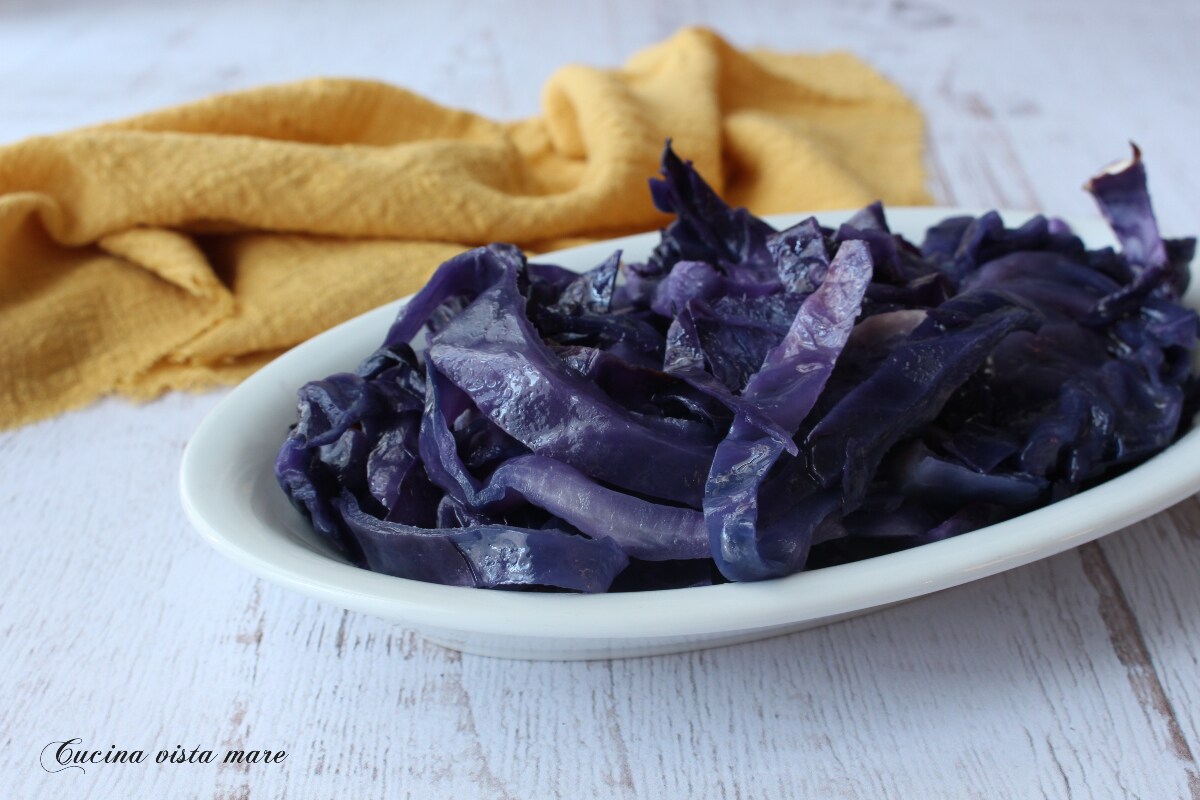 Gebackener Rotkohl