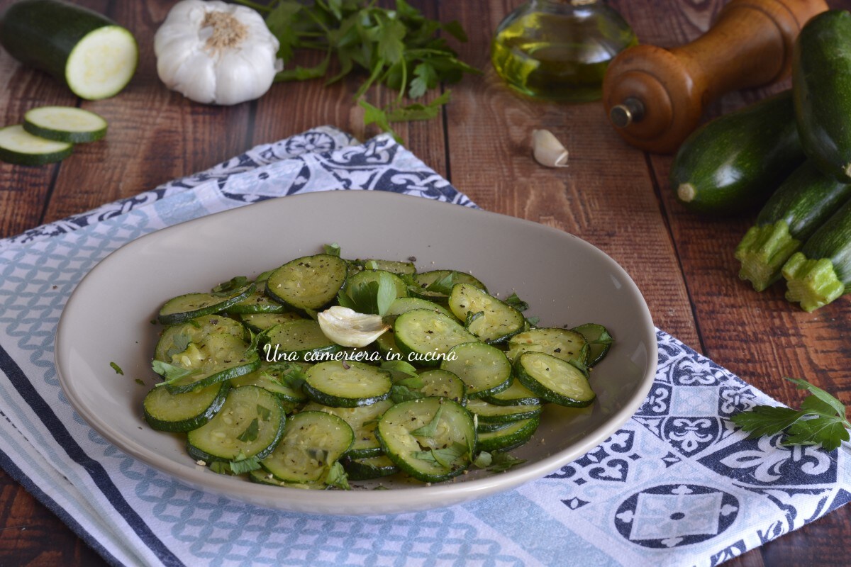 Gebratene Zucchini