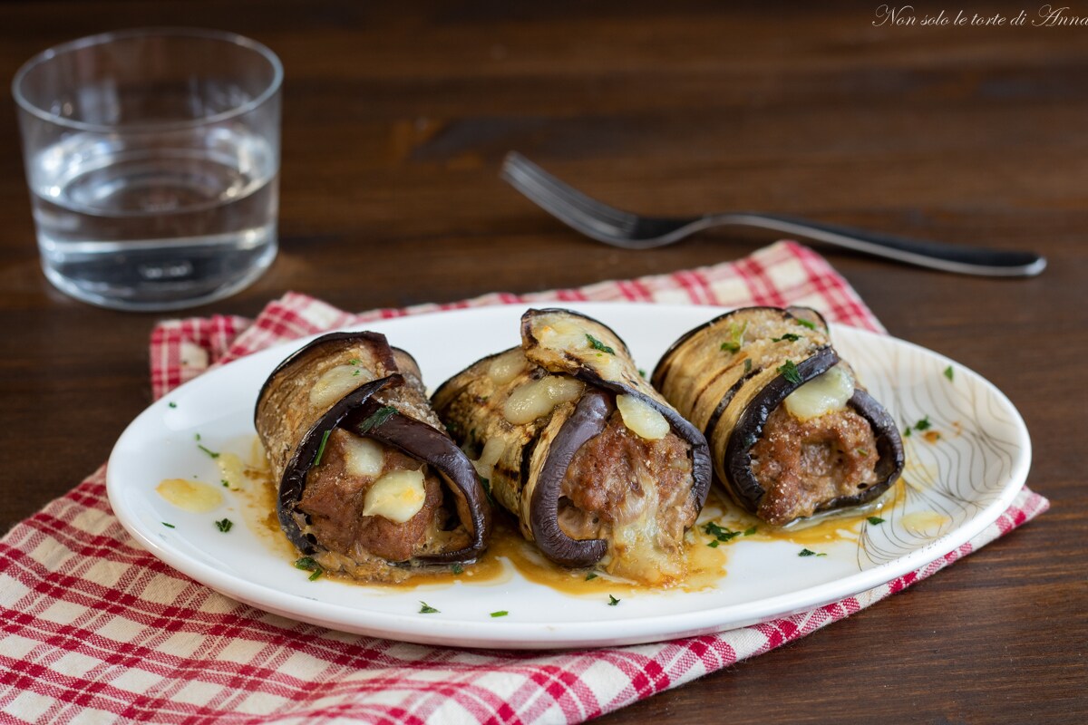 Gefüllte Auberginen mit Fleisch