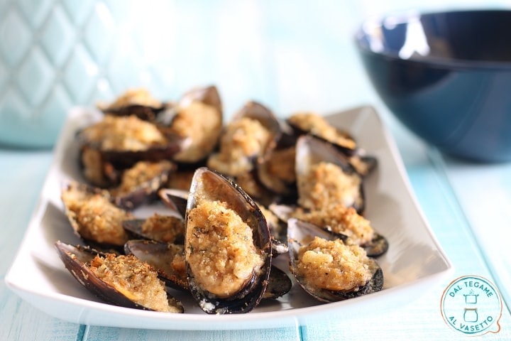 Gefüllte Miesmuscheln aus der Heißluftfritteuse