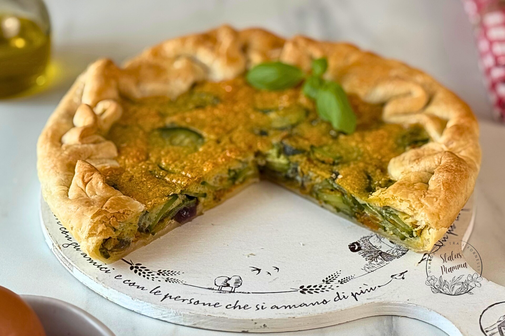 Gemüsetarte: einfach, lecker und rettet das Abendessen!