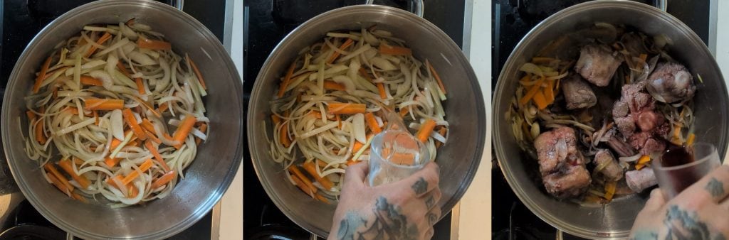 Geschmorte Ochsenschwanz mit Schokolade Video Rezept