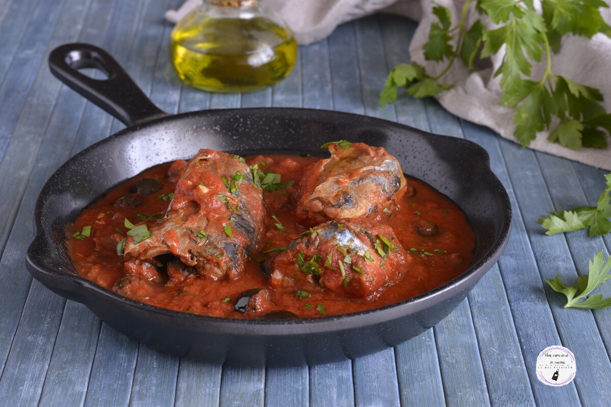 Geschmortes Makrelen – einfaches und schnelles Rezept