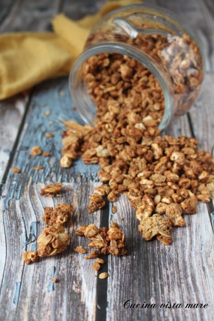 Granola Küche mit Meerblick
