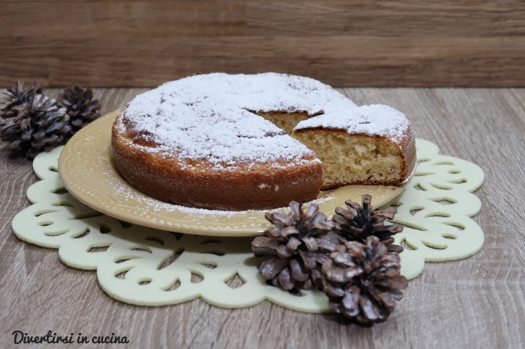 Griechischer Joghurt und weiße Schokolade Kuchen