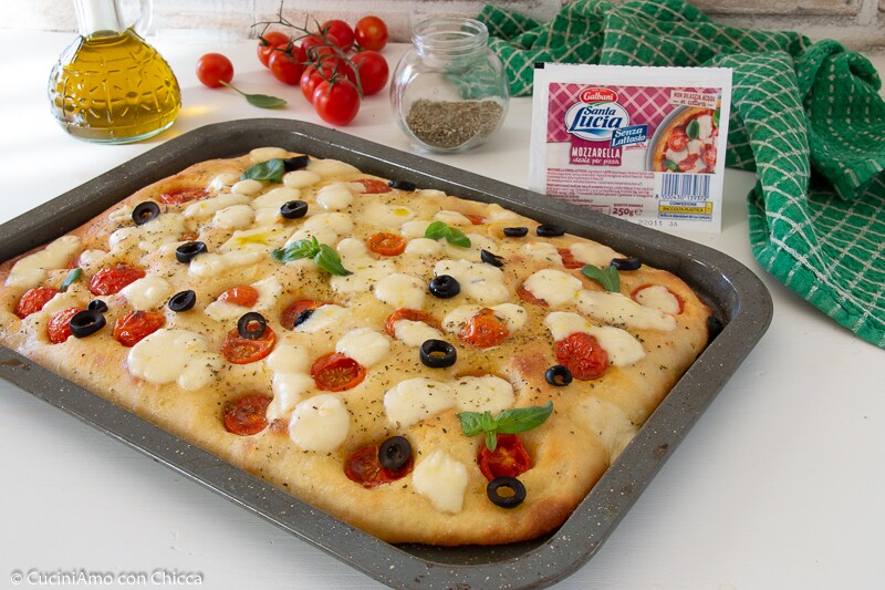 HOCHHYDRATIERTE FOCACCIA ohne Teig, super weich