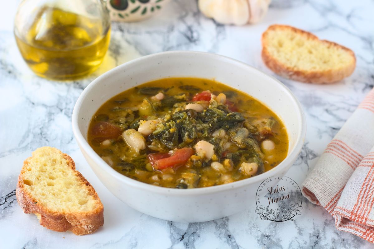 Herzerwärmende Bohnen- und Mangoldsuppe: Perfekt für deine Herbstabende
