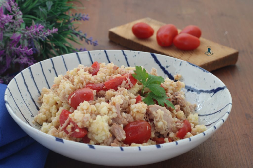 Hirse mit Thunfisch und Kirschtomaten1