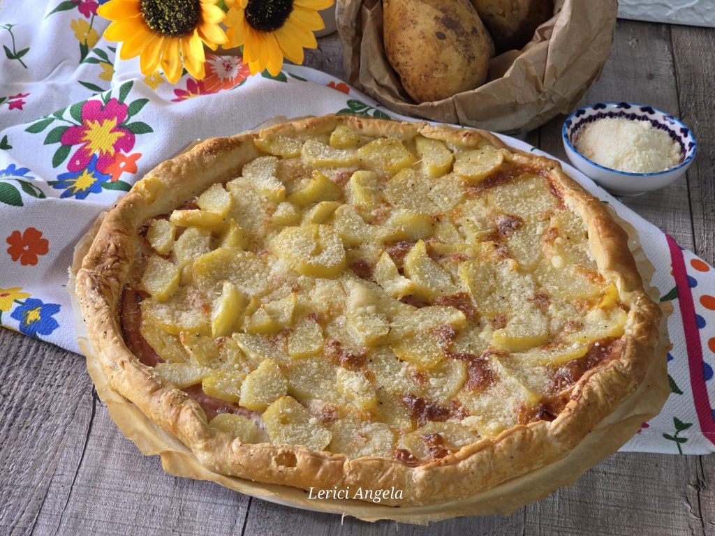 Schinken-Provola-Kartoffel-Kuchen