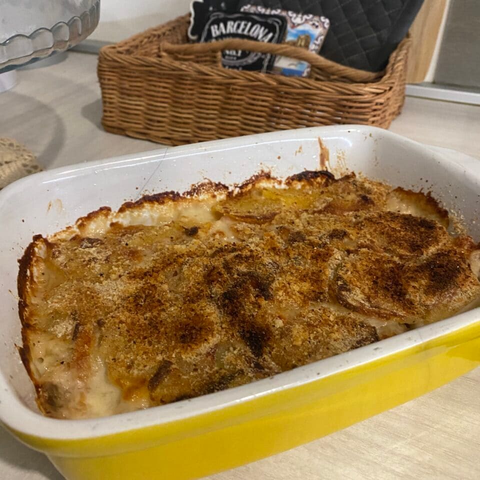 einfache Kartoffelparmigiana