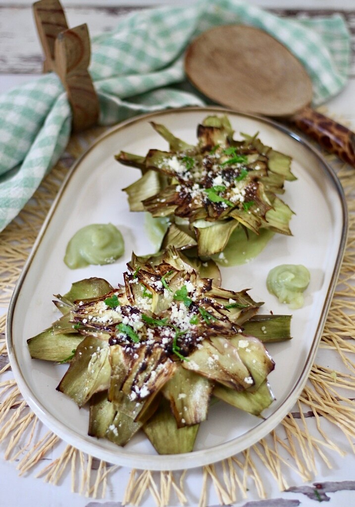 Geschmorte Artischocken