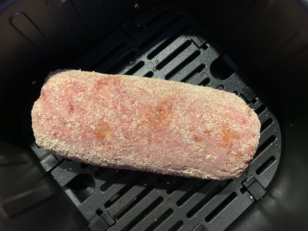 Gefüllter Hackbraten in der Heißluftfritteuse