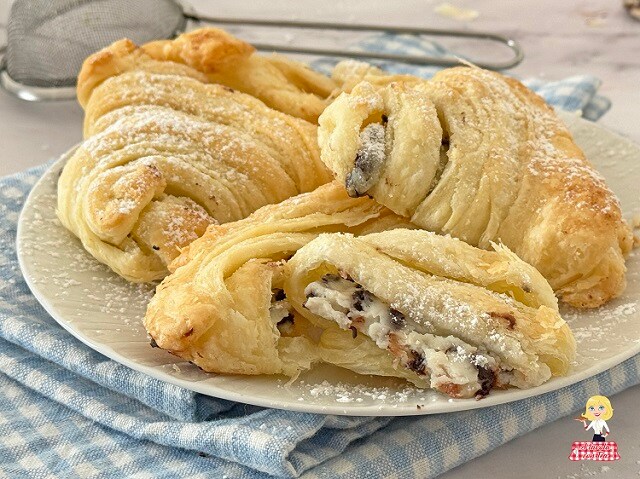 Einfache RICCE SFOGLIATELLE mit Blätterteig