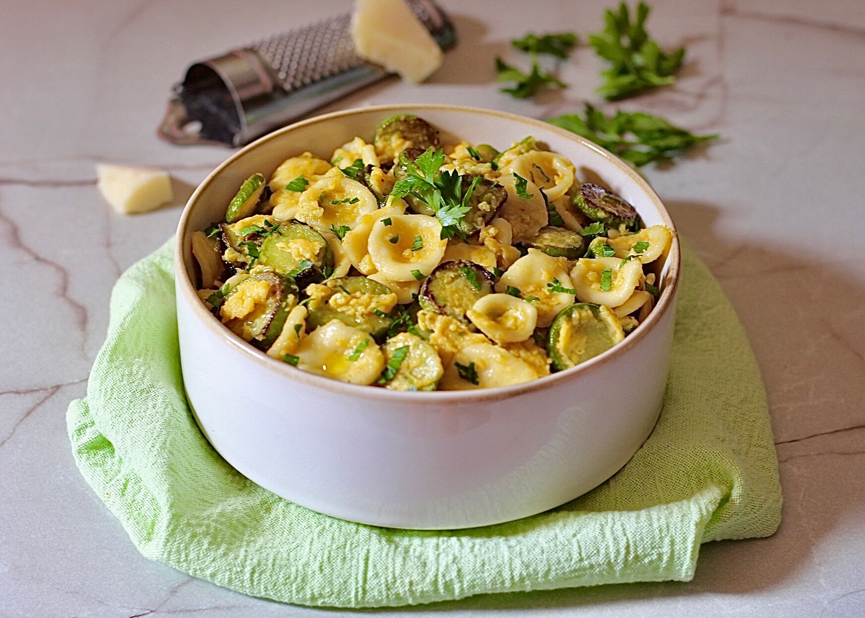 Orecchiette mit Zucchini