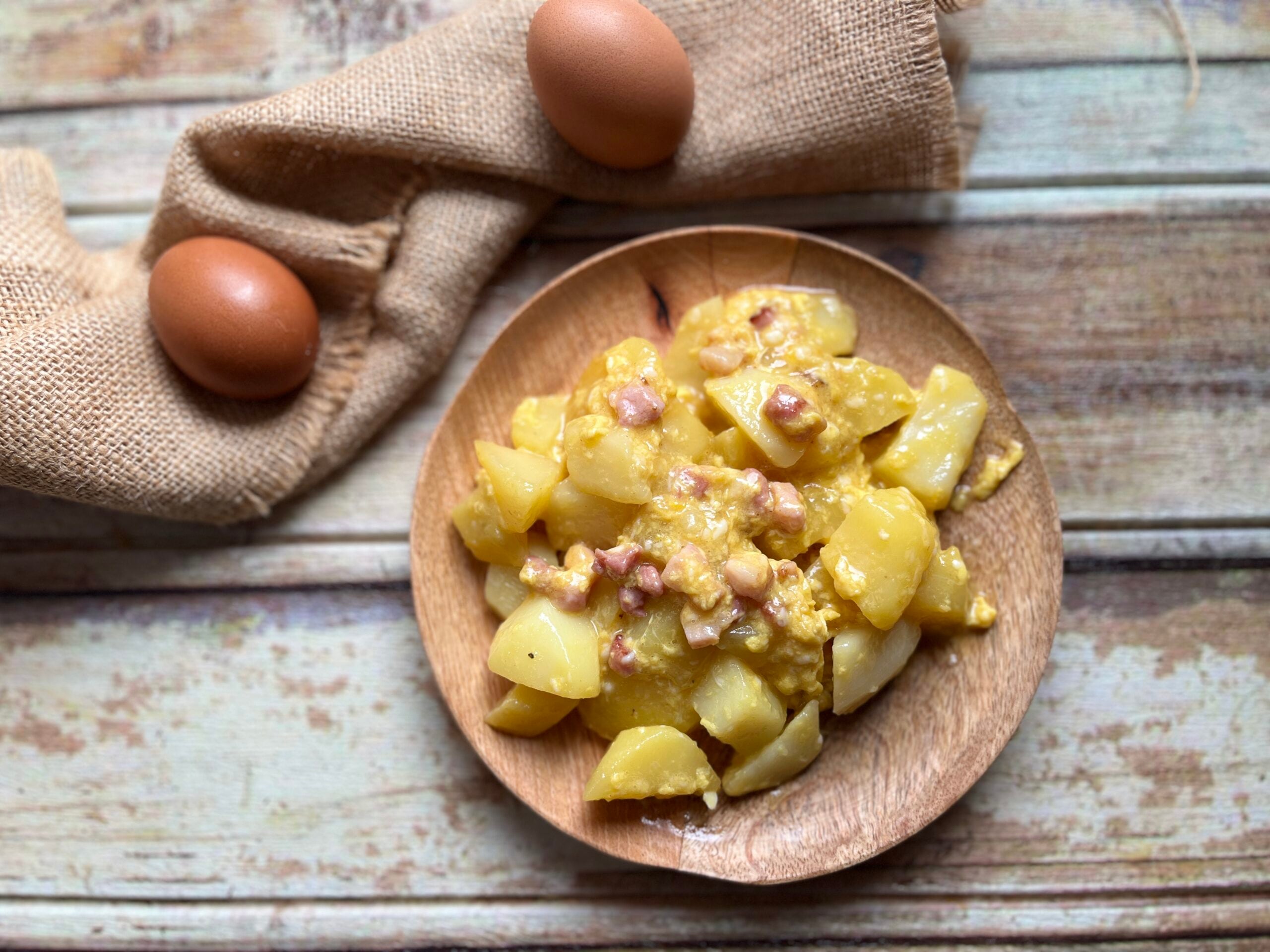Kartoffeln alla Carbonara
