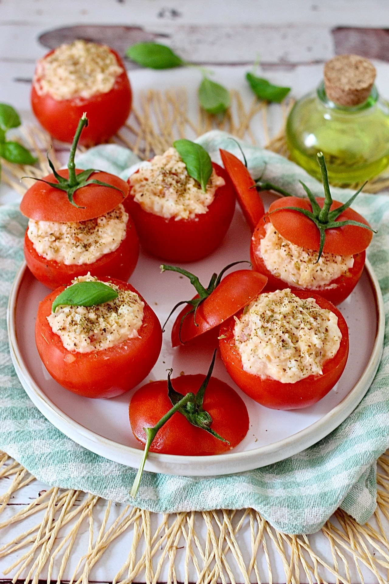 Gefüllte Paprika mit Reis