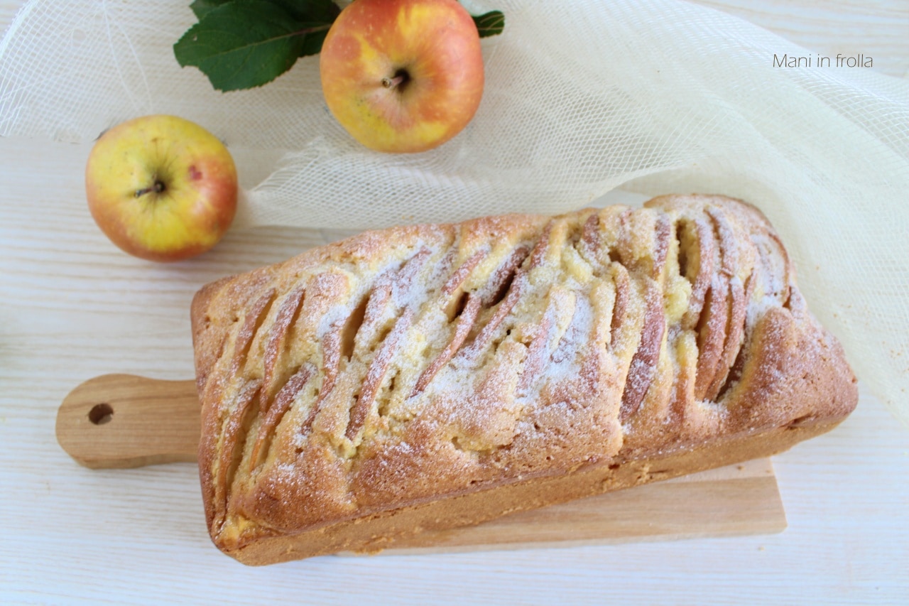 Weicher Apfel-Pfundkuchen